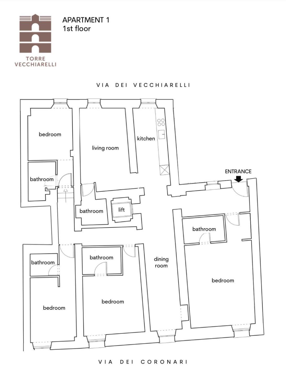 Appartamento Residenza Torre Vecchiarelli - 1 Roma